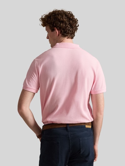 Polo Ralph Lauren regular fit poloshirt van puur katoen Felroze - 5