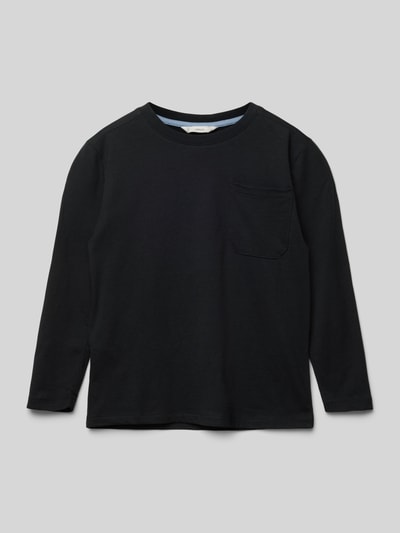 Mango Longsleeve mit Brusttasche Black 1