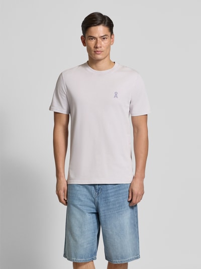 Armedangels Relaxed Fit T-Shirt aus reiner Baumwolle Lavender 4