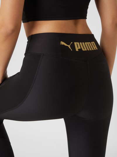 PUMA PERFORMANCE Leggings mit Label-Print Black 3