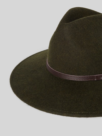 Barbour Fedora van puur wolvilt Olijfgroen - 2