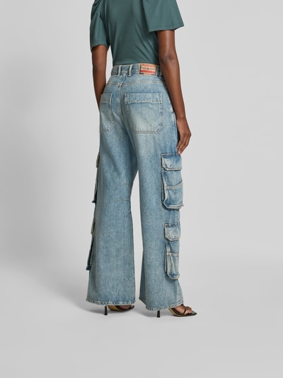 Diesel Wide Fit Jeans mit Lyocell-Anteil Hellblau 5