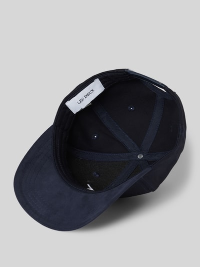 Les Deux Basecap mit Label-Stitching Marine 2