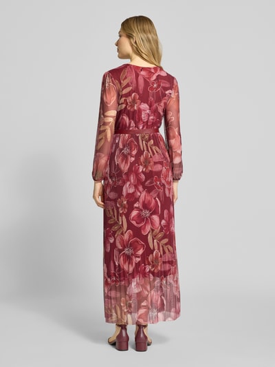 ZABAIONE Maxi-jurk met ceintuur, model ''La44uriaa' Roze gemêleerd - 5