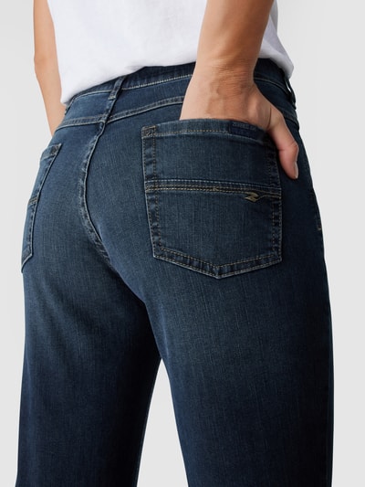 Zerres Straight Fit Jeans mit Stretch-Anteil Modell 'Greta' Marine 3