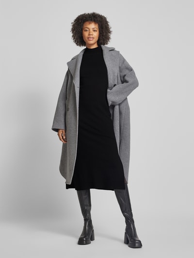 comma Midikleid mit Turtleneck Black 1