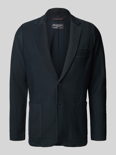 Marc O'Polo Regular Fit Sweatjacke aus reiner Baumwolle Marine 2