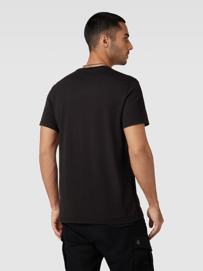 G-Star Raw T-Shirt mit Label-Print Black 5