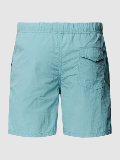 Shiwi Badehose mit Label-Patch Hellblau 3