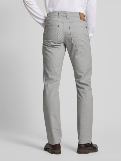 bugatti Regular Fit Chino im 5-Pocket-Design Modell 'CORDOBA' Mittelgrau 5