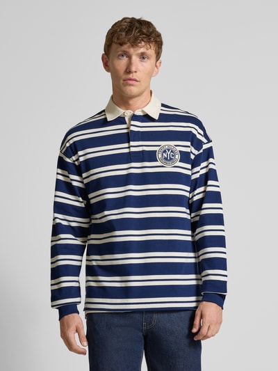 Tommy Hilfiger Koszulka polo o kroju relaxed fit z czystej bawełny Granatowy 4
