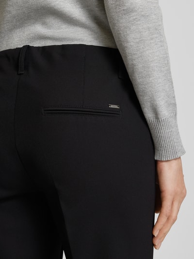 Gardeur Stoffhose mit Ziernähten Black 3