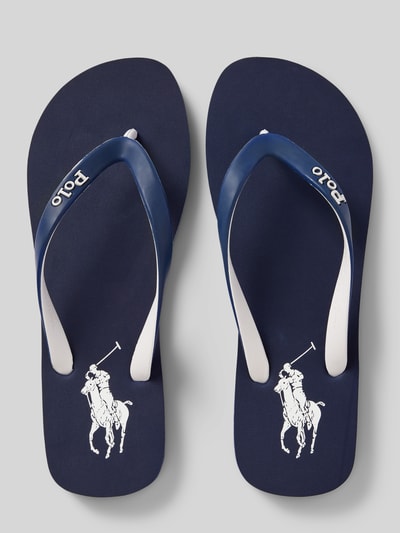 Polo Ralph Lauren Sandalen met labeldetail Marineblauw - 3