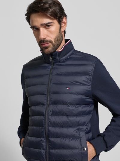 Tommy Hilfiger Regular fit gewatteerd jack van katoenmix  Marineblauw - 3