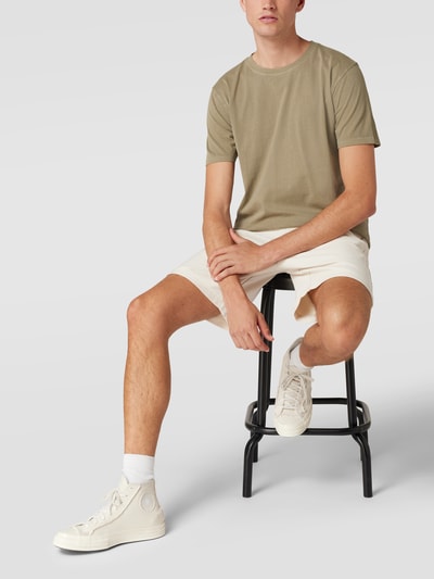 Cinque T-Shirt mit Label-Details Taupe 1