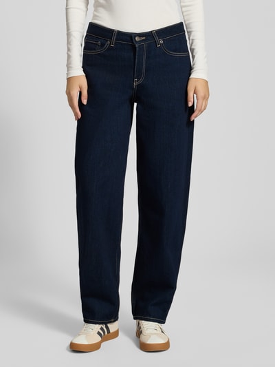 JJXX Wide Leg Jeans im 5-Pocket-Design Dunkelblau 4