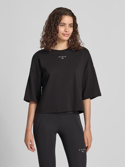 PUMA Relaxed Fit T-Shirt aus reiner Baumwolle Black 4