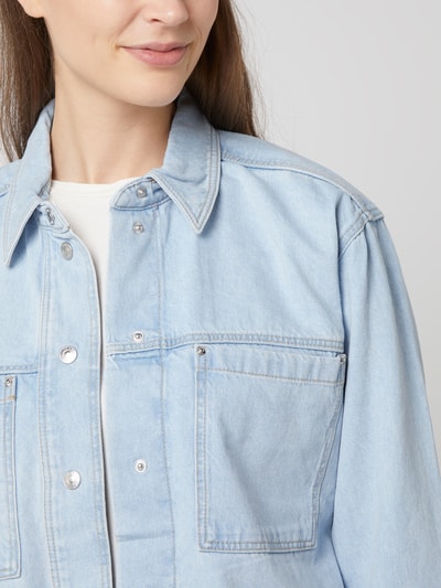 Tom Tailor Denim Hemdjacke aus Denim  Hellblau 3