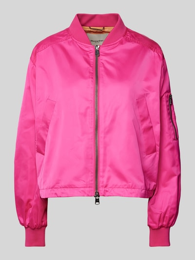 Beaumont Amsterdam Bomberjacke mit Zweiwege-Reißverschluss Modell 'JODY' Pink 1