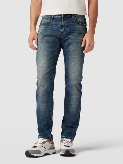 Armani Exchange Jeans mit Label-Details Jeansblau 4