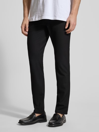 Brax Slim Fit Hose mit Eingrifftaschen Modell 'Chuck' Black 4