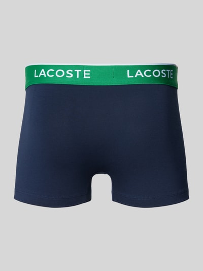 Lacoste Boxershort met label in band Marineblauw - 3