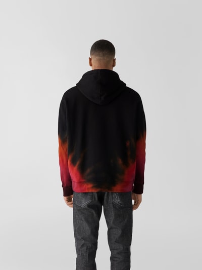 Dsquared2 Oversized Hoodie im Batik-Look Black 5