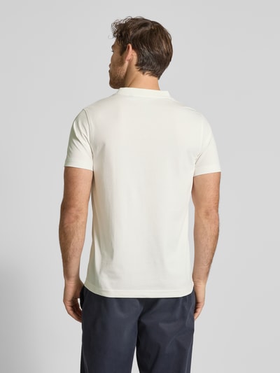 Lerros T-Shirt mit Label-Detail Offwhite 5