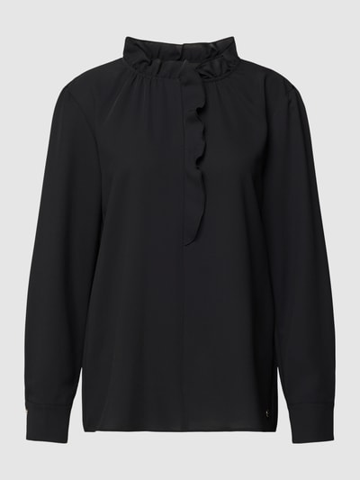 Marc Cain Bluse mit Volants Black 2