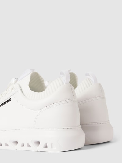 Karl Lagerfeld Sneaker mit Label-Applikation Weiss 2