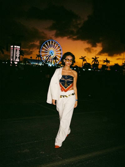 Review Baggy fit jeans in 5-pocketmodel Offwhite - 6