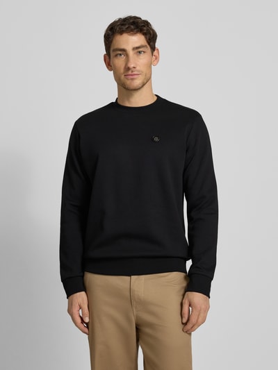 BOSS Regular Fit Sweatshirt aus Baumwoll-Mix Modell 'C-SHARPE 01' Black 4