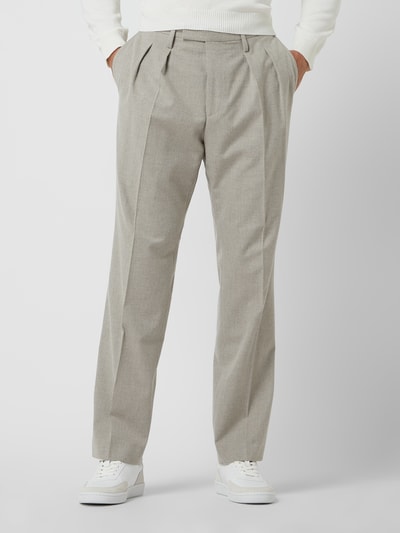 Baldessarini Pantalon met viscose, model 'Cedrik'  Beige - 4