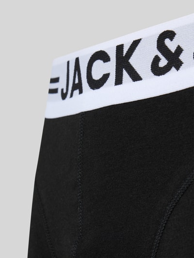 Jack & Jones Boxershort met elastische band met logo in een set van 3 stuks Zwart - 2
