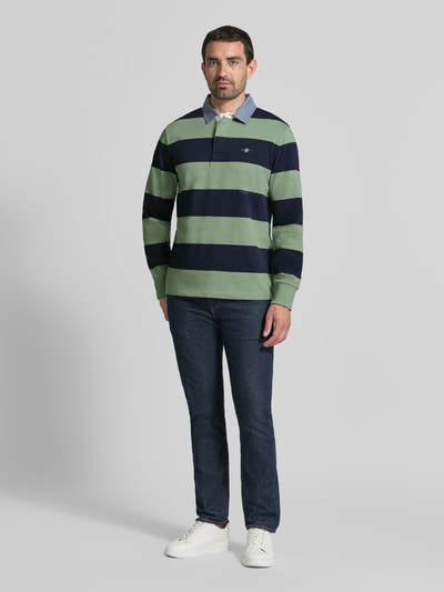 GANT Regular Fit Sweatshirt aus reiner Baumwolle Mint 1