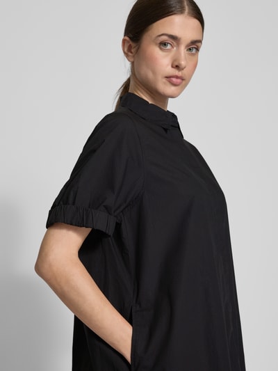 s.Oliver RED LABEL Relaxed Fit Kleid aus reiner Baumwolle BLACK 3