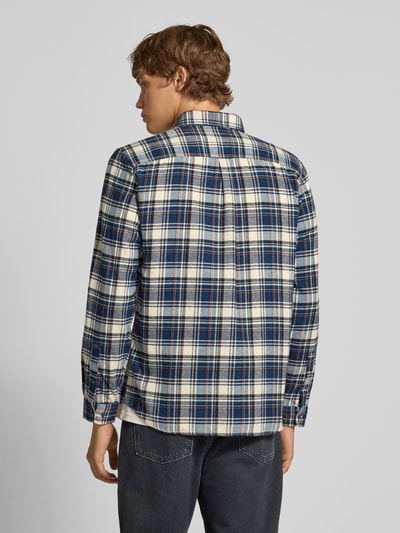Jack & Jones Regular Fit Freizeithemd mit Kentkragen Modell 'JAMES' Dunkelblau 5