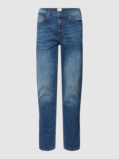 Mustang Jeans mit Label-Patch Modell 'Vegas' Jeansblau 2