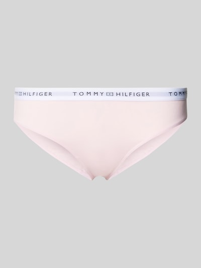 TOMMY HILFIGER Slipy z bawełny mieszanej Jasnoróżowy 1