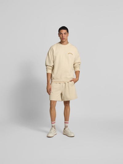 Dsquared2 Sweatshirt mit gerippten Abschlüssen Beige 1