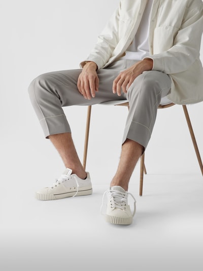 Maison Margiela Sneaker mit Label-Patch Weiß 1