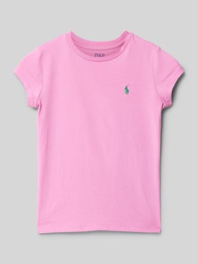 Polo Ralph Lauren Teens T-Shirt mit Logo-Stitching Pink 1