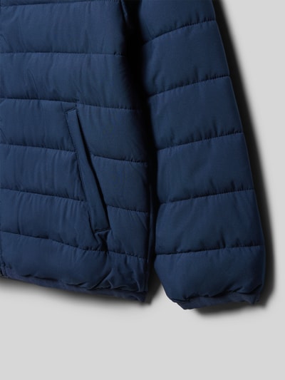 s.Oliver RED LABEL Regular Fit Steppjacke mit reflektierendem Print Marine 2