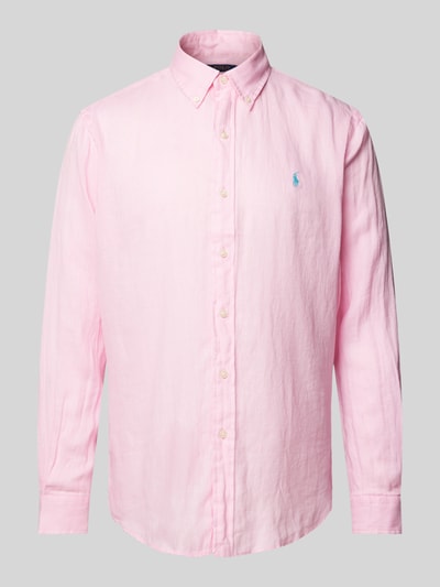 Polo Ralph Lauren Vrijetijdsoverhemd met labelstitching Roze - 2