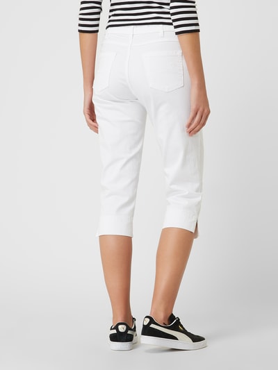 Zerres Straight Fit Caprijeans mit Stretch-Anteil Modell 'Greta'  Weiss 5