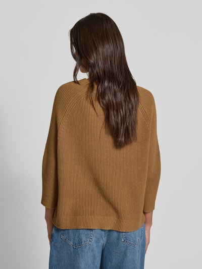 Smith and Soul Gebreide pullover met raglanmouwen en ronde hals Beige - 5