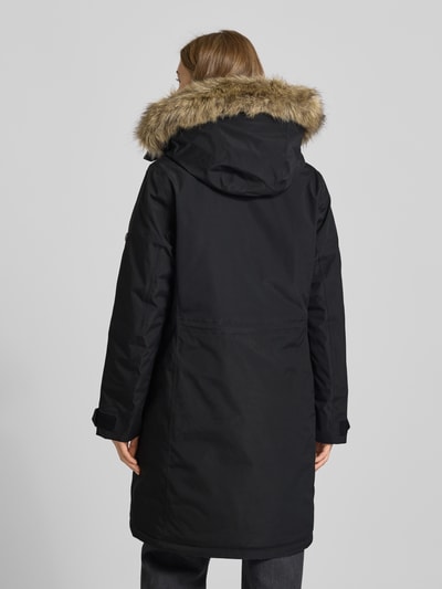 Didriksons Parka met klepzakken, model 'ERNA' Zwart - 5