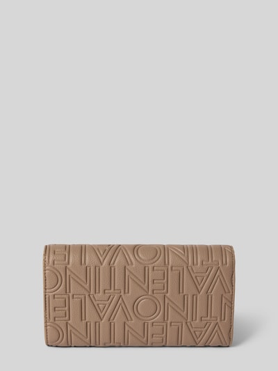 VALENTINO BAGS Portemonnaie mit Label-Applikation Modell 'PANSY' Taupe 2