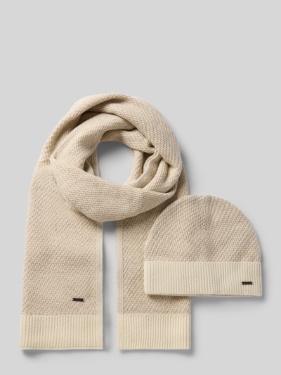 JOOP! COLLECTION Mütze Modell 'JSC-02Yago' Beige 1