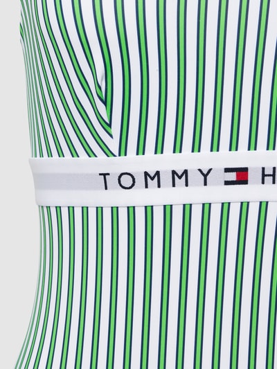 TOMMY HILFIGER Badpak met streepmotief Groen gemêleerd - 2